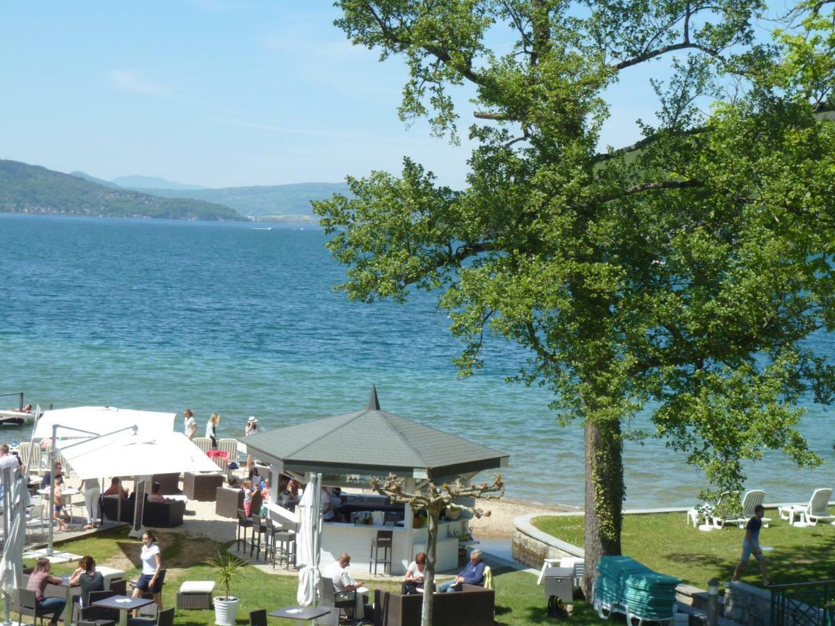 La Baie Des Voiles ,Vue Lac D'Annecy ,Plage Privee Duingt Luaran gambar