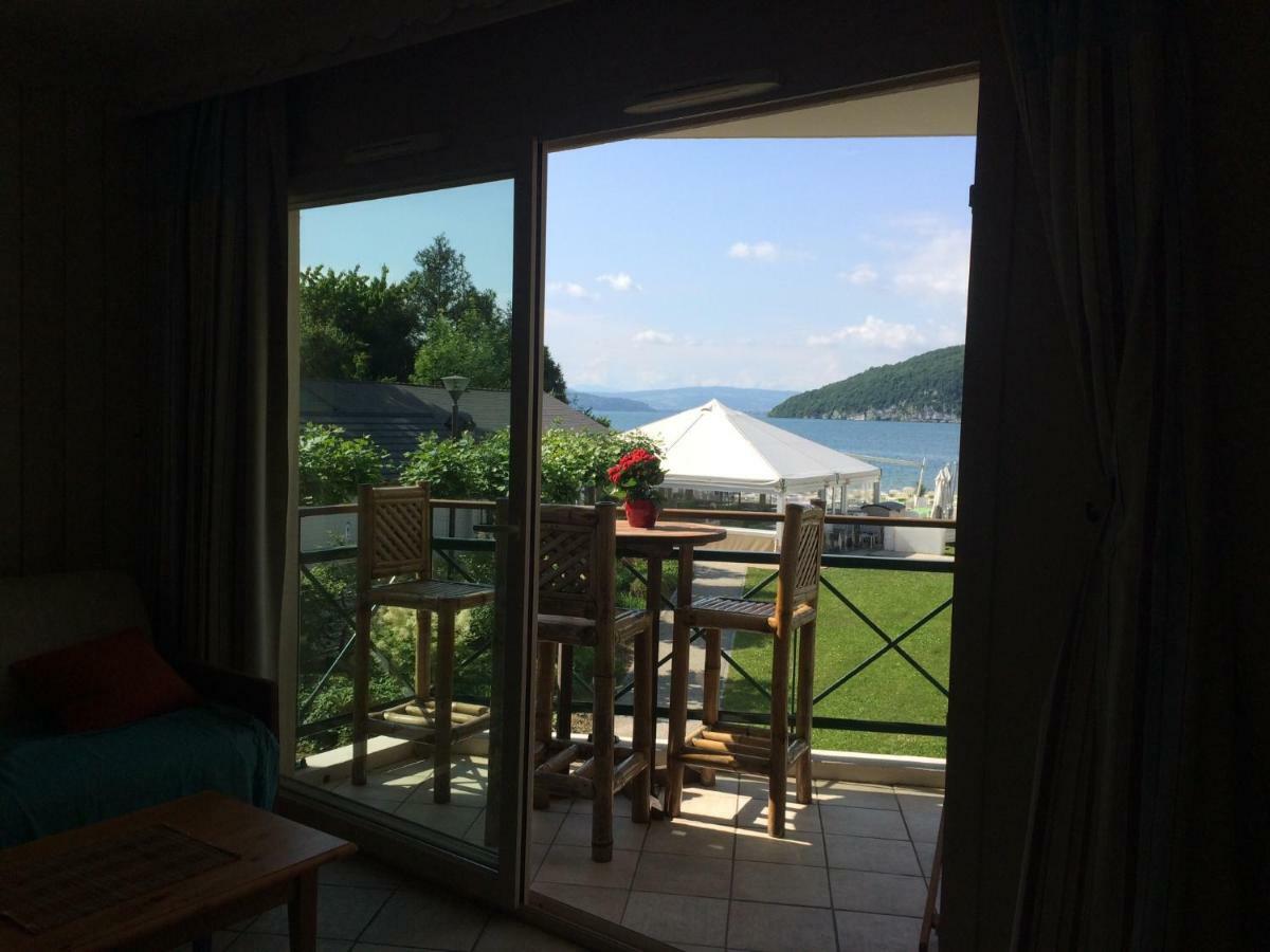 La Baie Des Voiles ,Vue Lac D'Annecy ,Plage Privee Duingt Luaran gambar